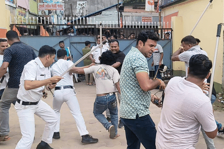 ভাঙড়ে কলেজ চত্বরে সংঘর্ষ: কলকাতা পুলিশের হাতে গ্রেফতার চার