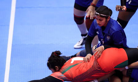 এশিয়ান গেমস: ইরানকে হারিয়ে সেমিফাইনালের আরও কাছে ভারতের মহিলা কবাডি দল