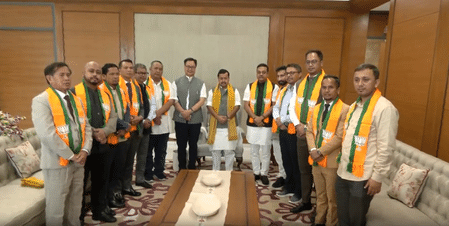 মেঘালয়ে ইউডিপির ৮ বিধায়ক বিজেপিতে, বিধানসভায় পদ্মের শক্তি বেড়ে ১০