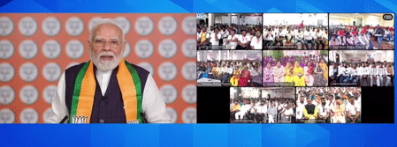 সেবাই প্রাথমিক কর্তব্য, সেবার বার্তা কাজের মাধ্যমে পৌঁছাতে হবে: মোদি