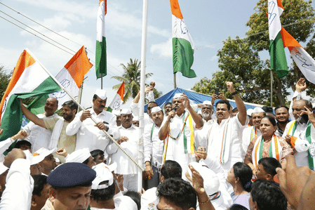 কর্ণাটকে বিজেপি সভাপতির শিকারিপুরা কেন্দ্র থেকে ‘ভারত জোড়ো ২.০’ পদযাত্রা শুরু কংগ্রেসের