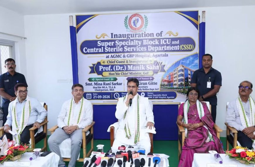 জিবিপি হাসপাতালে নতুন আইসিইউ এবং সিএসএসডি ইউনিটের উদ্বোধন করলেন মুখ্যমন্ত্রী
