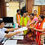 কাঠালিয়া ও মোহনভোগে বিজেপির ১০ ভিলেজে মনোনয়ন দাখিল, নেতৃত্বে প্রতিমা ভৌমিক ও কিশোর বর্মন