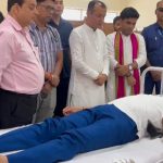 সেবা সংকল্প অভিযানে মেগা রক্তদান শিবির, প্রজ্ঞা ভবনে রক্তদান করলেন সাংসদ বিপ্লব