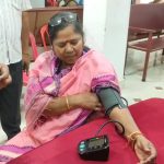 ছিনাইহানি সেবাব্রত নার্সিংহোমের স্বাস্থ্যশিবিরে প্রতিমা ভৌমিক, উপকৃত এলাকার মানুষ