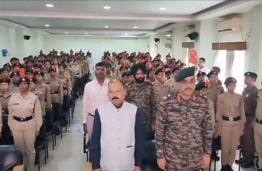 এনসিসির মূল লক্ষ্য শুধু সামরিক প্রশিক্ষণ নয়, ভালো নাগরিক তৈরি করা: এডিজি(এনসিসি নর্থইস্ট)