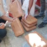 কলেজটিলা থেকে ১৮ কেজি গাঁজাসহ দুই যুবক গ্রেফতার, রেলপথে বহিরাজ্যে পাচারের সন্দেহ