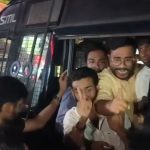 টেট আন্দোলনে পুলিশি পদক্ষেপের প্রতিবাদে আগরতলায় বাম ছাত্র-যুব সংগঠনের বিক্ষোভ