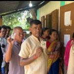 তেলিয়ামুড়ায় উৎসবের আবহে ভিলেজ কাউন্সিলের ভোট, সকাল থেকেই বুথে দীর্ঘ লাইন
