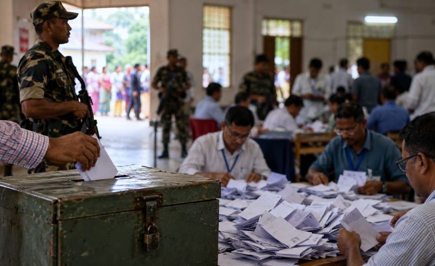 কড়া নিরাপত্তায় রাজ্যজুড়ে শুরু ভিলেজ কমিটি নির্বাচনের ভোটগণনা