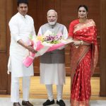 প্রধানমন্ত্রীর সঙ্গে সাক্ষাৎ করে আশীর্বাদ নিলেন সস্ত্রীক বিপ্লব কুমার দেব