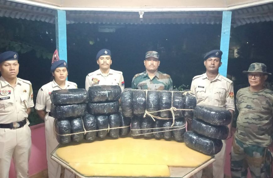 সোনামুড়ায় পুলিশের টহল অভিযানে ৭৩ কেজি গাঁজা উদ্ধার, বাজারমূল্য প্রায় ৩৬.৫০ লক্ষ টাকা