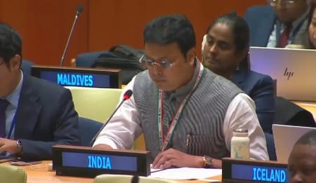 সন্ত্রাসবাদের বিরুদ্ধে আন্তর্জাতিক চুক্তি দ্রুত গ্রহণের আহ্বান ভারতের, পহেলগাঁও হামলার প্রসঙ্গ তুলে ধরলেন বিপ্লব