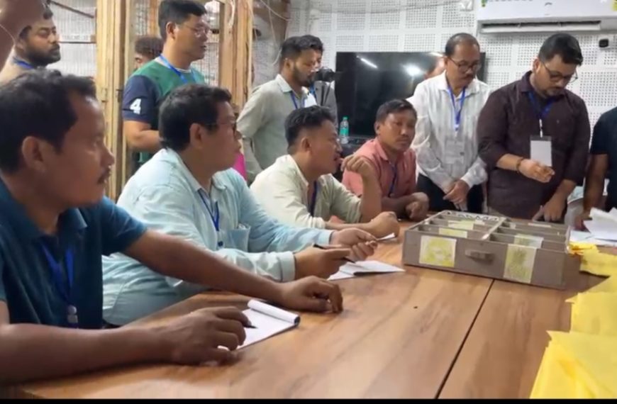 শান্তিপূর্ণভাবে মান্দাই ব্লকে শুরু ভিসি নির্বাচনের ভোট গণনা