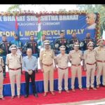 জাতীয় সংহতি ও মাদকবিরোধী বার্তা নিয়ে আগরতলা থেকে ত্রিপুরা পুলিশের মোটরসাইকেল র‌্যালি